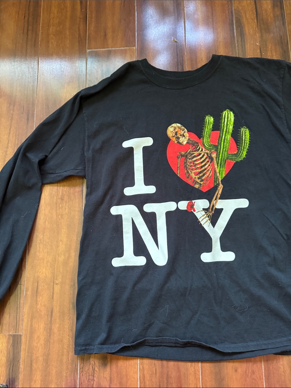 Astroworld merch "I ♥ NY" Graphic Travis Scott concert shirt NWOT